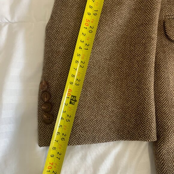 Ralph Lauren herringbone wool Sport Jacket - Picture 7 of 9